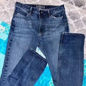 Kimes Ranch Woman’s Dark Blue Straight Jeans